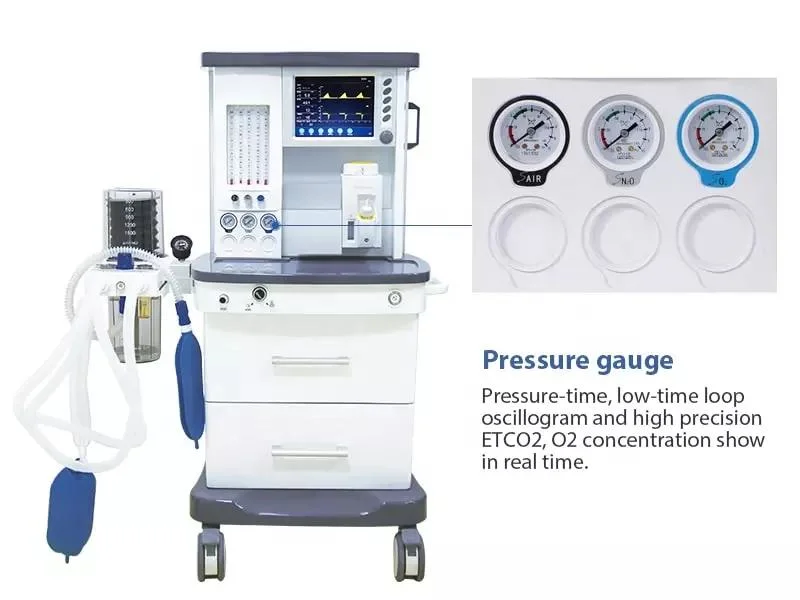 High Performance Anesthesia Machine with Etco2